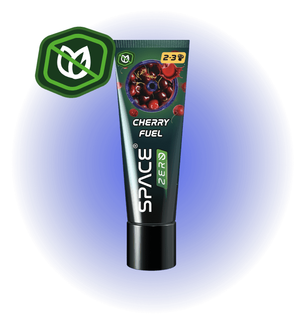 Space Smoke Cherry Fuel 30gr shisha pasta tube - tabaksvrije waterpijp smaak met kersenaroma