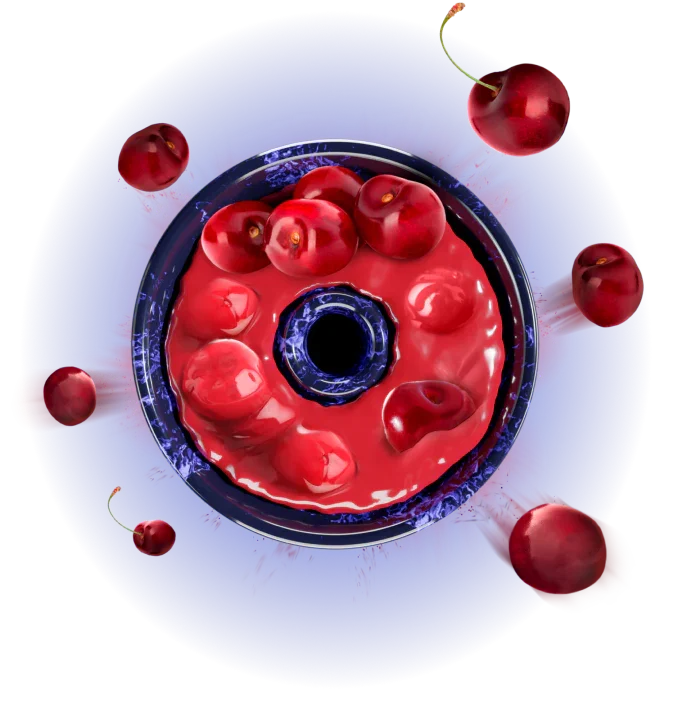 Space Smoke Cherry Fuel en Berry Slurm Basic Line shisha tabakskop waterpijp