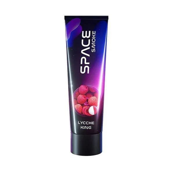 Space Smoke Lychee King 125 gr tabaksvrije shisha pasta tube - zoete lychee smaak voor waterpijp