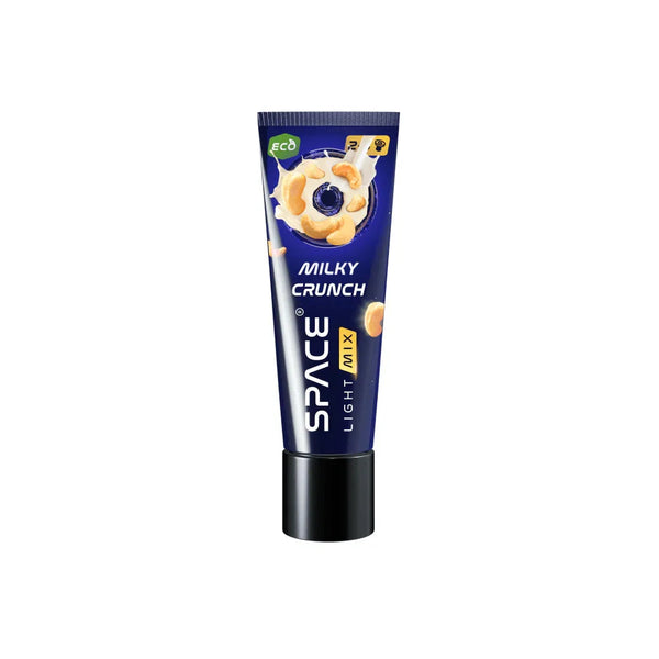 Space Smoke Milky Crunch shisha pasta tube 30gr - cashewnoten en amandelmelk waterpijp smaak
