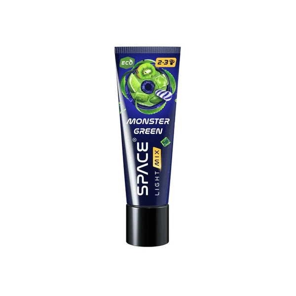 Space Smoke Monster Green 30gr shisha pasta tube - Light Mix met aloë vera, kiwi en limoen