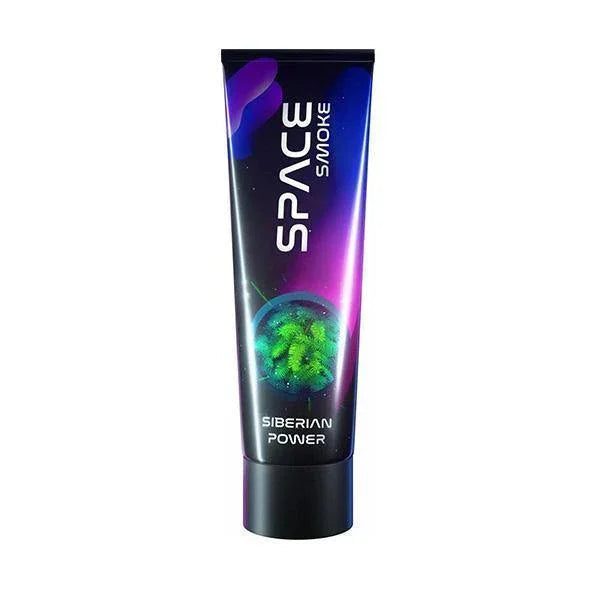 Space Smoke Siberian Power Basic Line 125 gram tube - tabaksvrije waterpijp pasta met muntensmaak