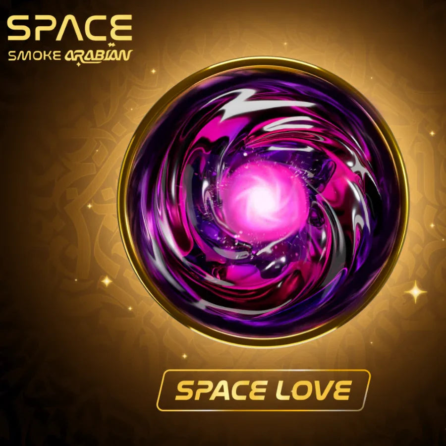 Space Smoke Space Love waterpijp pasta tube van opzij met smaak label