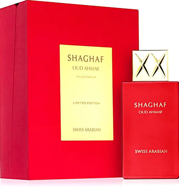 Swiss Arabian Oud Ahmar eau de parfum - intens oud parfum met saffraan en amber