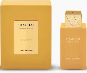 Swiss Arabian Vanilla Toffee eau de parfum flesje - zoet gourmand parfum met vanille en toffee
