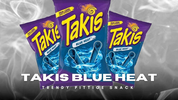 Takis Blue Heat 3-pack - drie zakken hete Mexicaanse tortillachips met chili en limoen