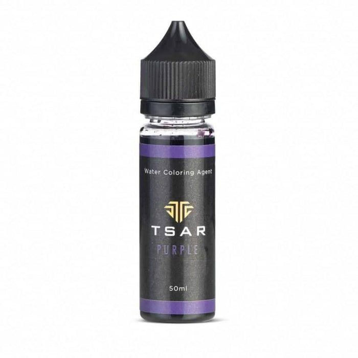 Tsar Water Coloring Agent 50ml in paars - kleurstof voor de waterpijp vaas