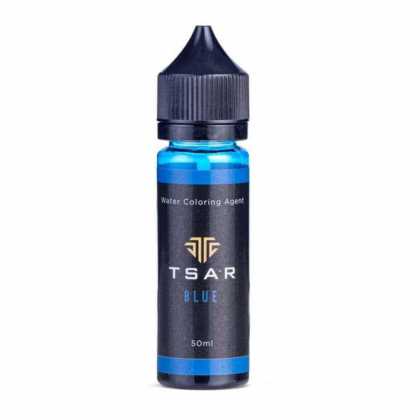Tsar Water Coloring Agent blauw - kleurstof voor waterpijp vaas in 50ml fles