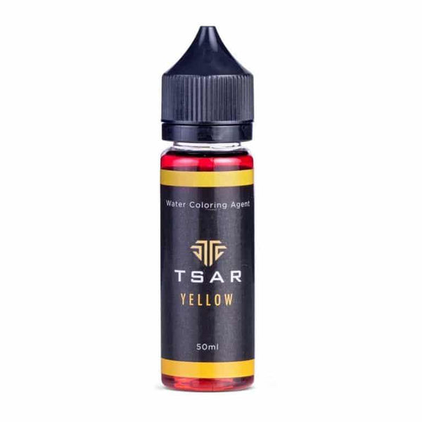 Tsar Water Coloring Agent geel 50ml - kleurstof voor waterpijp vaas