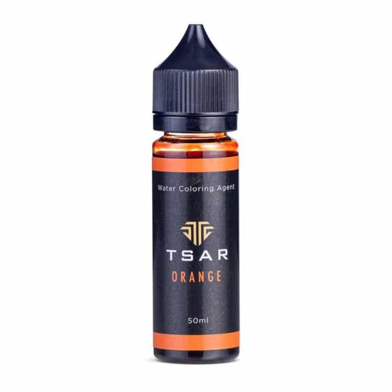 Tsar Water Coloring Agent oranje 50ml - kleurvloeistof voor waterpijp vaas