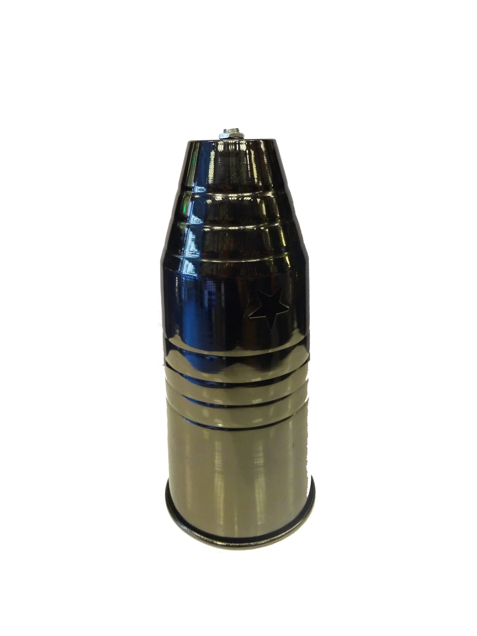 Windscherm XXL shisha zilver variant - waterpijp kolencover voor grote tabakskop